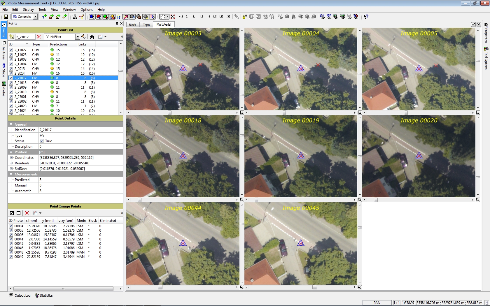 Trimble Inpho Software; geometius