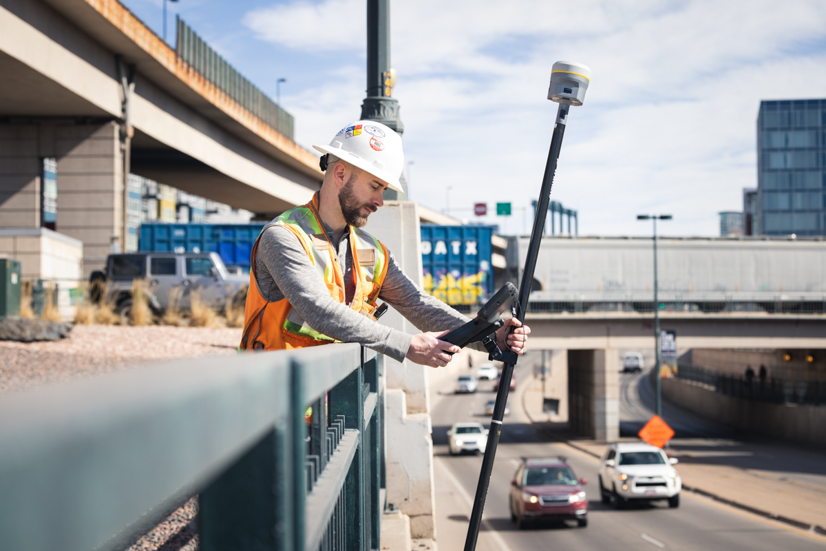 Trimble R980; Bouw branche; branche bouw; Geometius